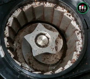 Coffee machine repair Dubai – repairing grinder and brew unit for perfect coffee texture and taste.