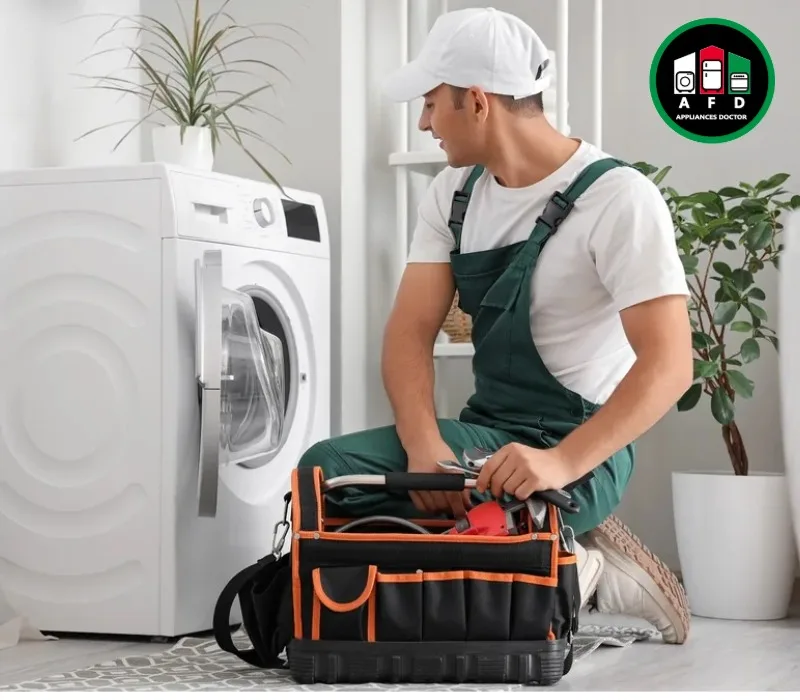 Professional same-day washing machine repair service in Dubai by Appliances Fix Dubai technicians